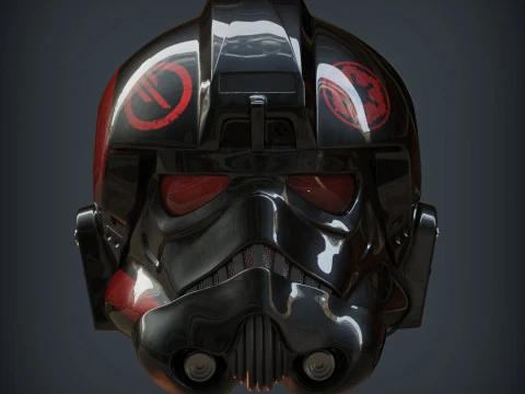 Inferno Squad Helmet 3D Print Model