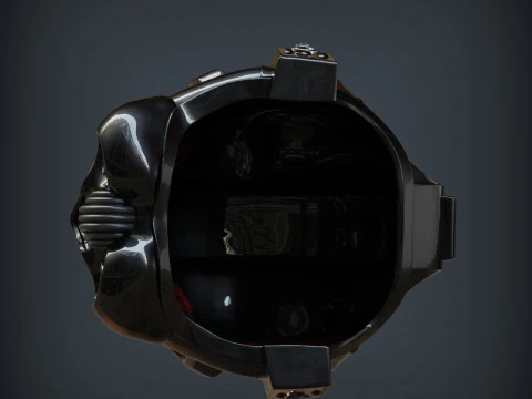 Inferno Squad Helmet 3D Print Model