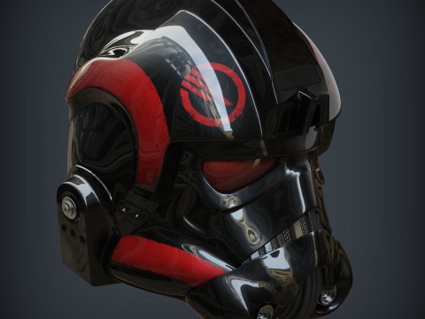 Inferno Squad Helmet 3D Figuries Ready To Print 3D Print Model