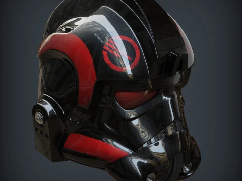 Inferno Squad Helmet 3D Print Model