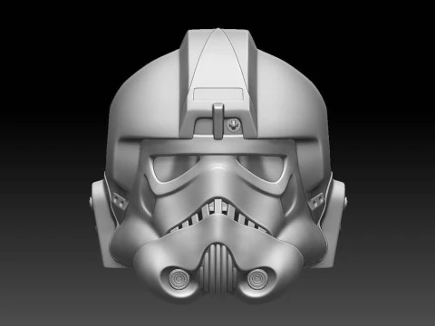 Inferno Squad Helmet 3D Print Model