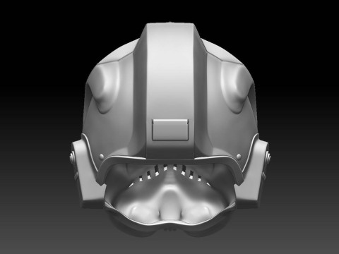 Inferno Squad Helmet 3D Figuries Ready To Print 3D Print Model