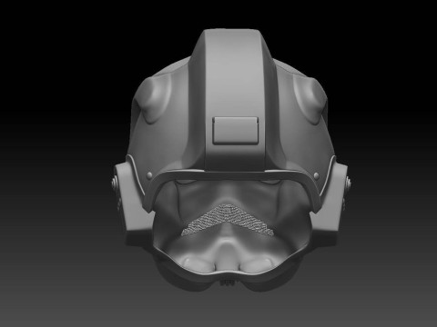 Inferno Squad Helmet 3D Figuries Ready To Print 3D Print Model