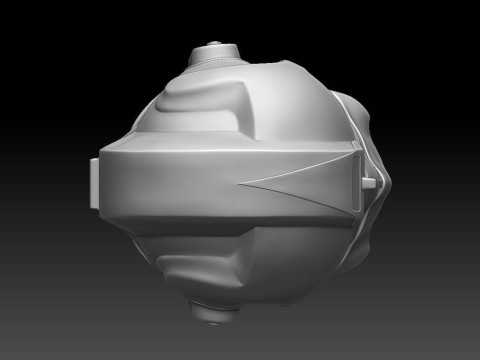 Inferno Squad Helmet 3D Figuries Ready To Print 3D Print Model