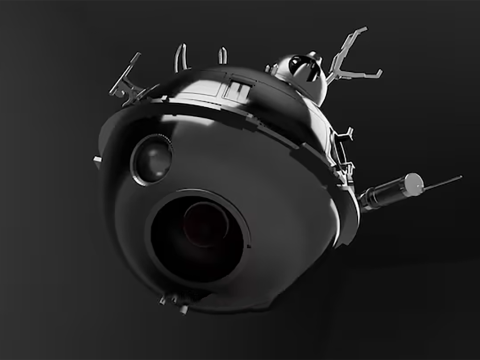 Interrogation Droid Ready To Print Model Cetak 3D