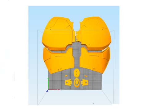 Jedi Armor 3D Figuries Ready To Print 3D Print Model