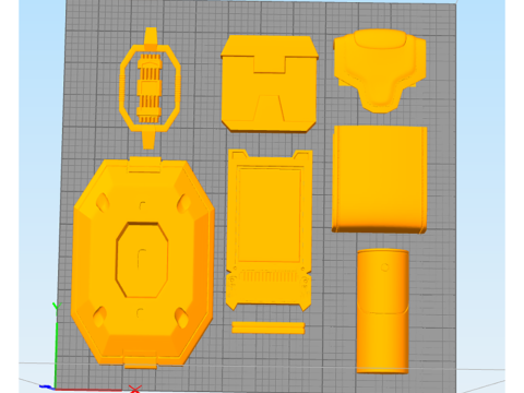 Jedi Armor 3D Figuries Ready To Print 3D Print Model