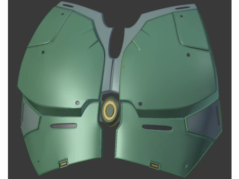 Jedi Armor 3D Figuries Ready To Print 3D Print Model