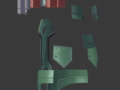 Jedi Armor 3D Figuries Ready To Print 3D Print Model