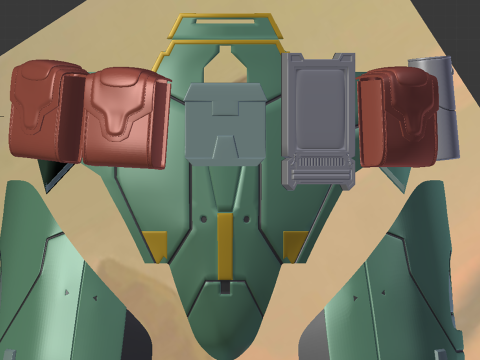 Jedi Armor 3D Figuries Ready To Print 3D Print Model