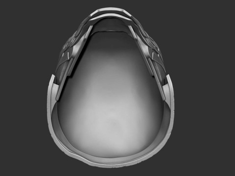 Kyloren Helmet 3D Ready To Print 3D Принт Модель