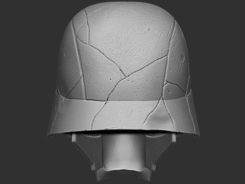 Kyloren Helmet 3D Ready To Print 3D Принт Модель