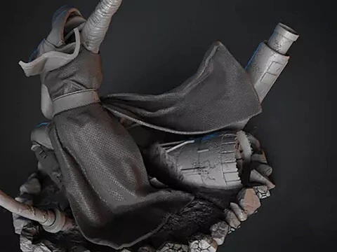 Figuras 3D de Kylo Ren listas para imprimir Modelo de impresión 3D