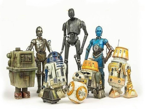 Star Wars Legion Scale Droid 3D Figuries Ready To Print 3D Принт Модель