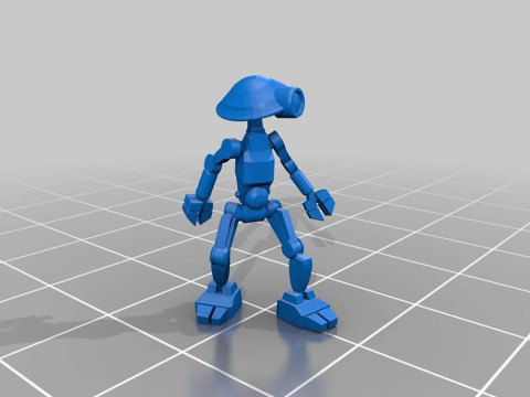 Star Wars Legion Scale Droid 3D Figuries Ready To Print 3D Принт Модель