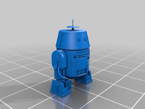 Star Wars Legion Scale Droid 3D Figuries Ready To Print 3D Принт Модель