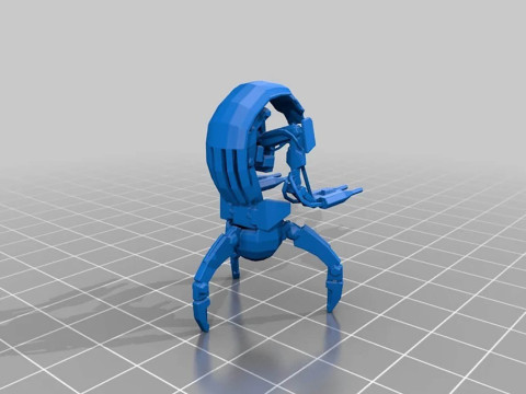 Star Wars Legion Scale Droid 3D Figuries Ready To Print 3D Принт Модель