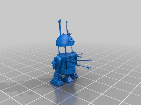 Star Wars Legion Scale Droid 3D Figuries Ready To Print 3D Принт Модель