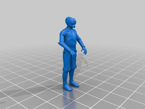Star Wars Legion Scale Droid 3D Figuries Ready To Print 3D Принт Модель