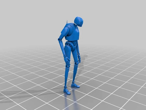 Star Wars Legion Scale Droid 3D Figuries Ready To Print 3D Принт Модель