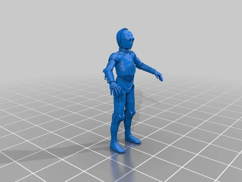 Star Wars Legion Scale Droid 3D Figuries Ready To Print 3D Принт Модель