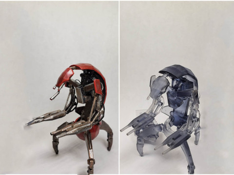 Star Wars Legion Scale Droid 3D Figuries Ready To Print 3D Принт Модель