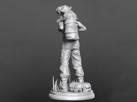 Luke Yoda 3D Ready To Print 3D Print Model