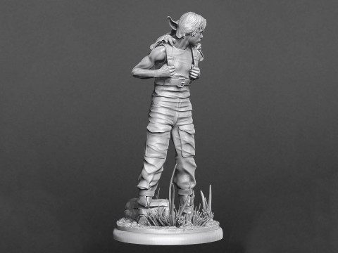 Luke Yoda 3D Ready To Print 3D Print Model