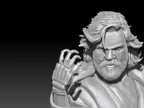 Luke Skywalker 3D Figuries Ready To Print 3D Print Model