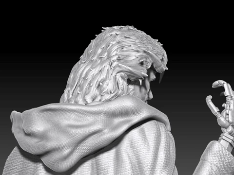 Luke Skywalker 3D Figuries Ready To Print 3D Print Model