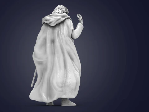 Luke Skywalker 3D Figuries Ready To Print 3D Print Model