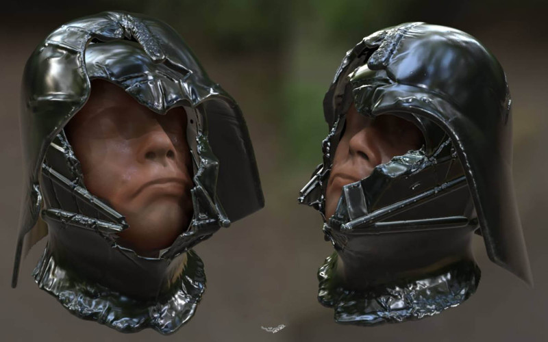 Luke Vader 3D Figuries Ready To Print 3D 프린트 모델 .c4d .max .obj .3ds .fbx .stl .blend