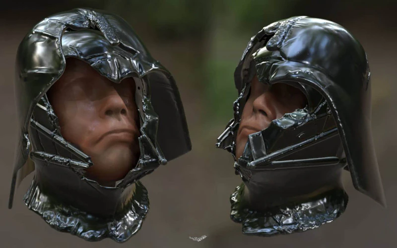 Luke Vader 3D Figuries Ready To Print 3D Print Model .c4d .max .obj .3ds .fbx .stl .blend 