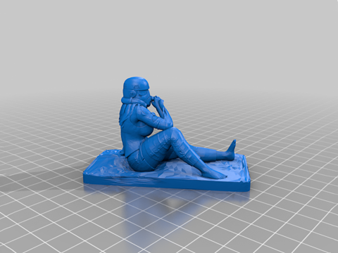 Mandalorian Baby Yoda Christmas Manger Scene 3D Ready To Print 3D 프린트 모델