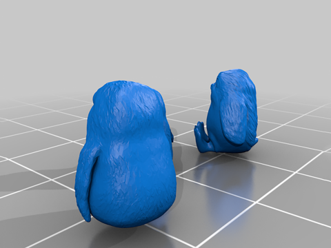 Mandalorian Baby Yoda Christmas Manger Scene 3D Ready To Print 3D 프린트 모델