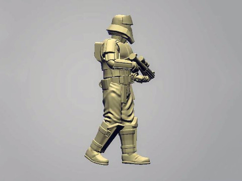 Motor Trooper 3D Figuries Ready To Print Modelo de impresión 3D