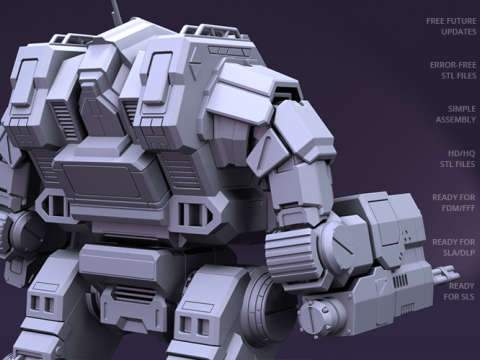 Cataphract 3D Figuries Ready To Print Model do druku 3D