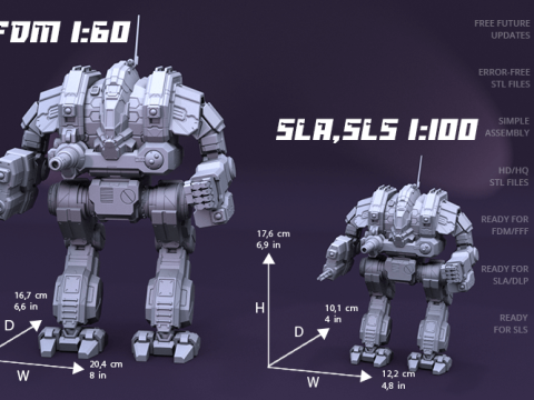 Cataphract 3D Figuries Ready To Print 3D Print Model