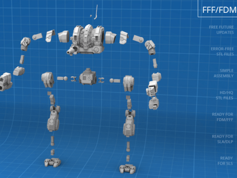 Cataphract 3D Figuries Ready To Print 3D Print Model