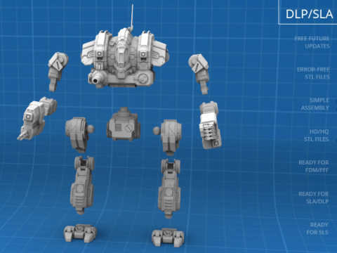 Cataphract 3D Figuries Ready To Print 3D Print Model
