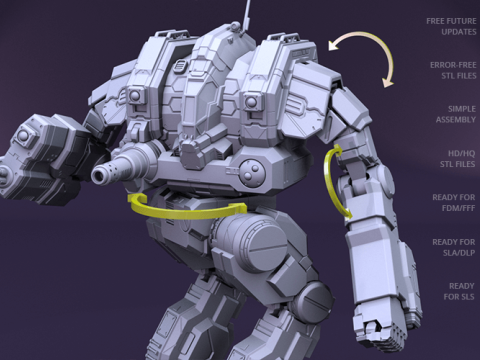 Cataphract 3D Figuries Ready To Print 3D Print Model