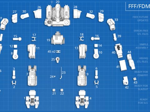 Cataphract 3D Figuries Ready To Print 3D Print Model