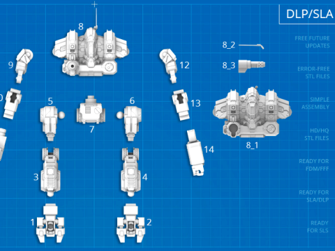 Cataphract 3D Figuries Ready To Print 3D Print Model