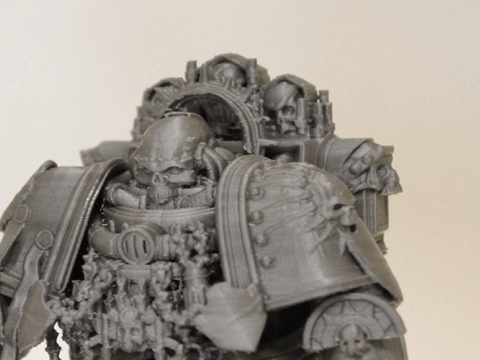 Chaplain 3D Figuries Ready To Print Modèles 3D en vedette