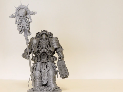 Chaplain 3D Figuries Ready To Print 3D Print Model