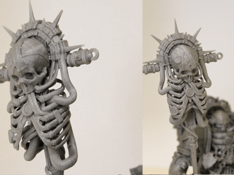 Chaplain 3D Figuries Ready To Print Modèles 3D en vedette