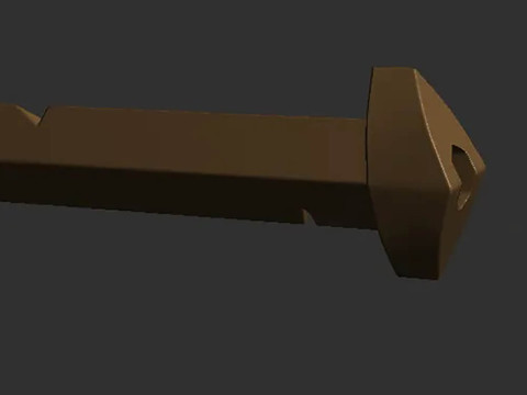 Barbarian King 3D Figuries Ready To Print 3D Baskı Modeli