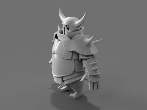 Clash Royale Pekka Ready To Print Modelo de impresión 3D
