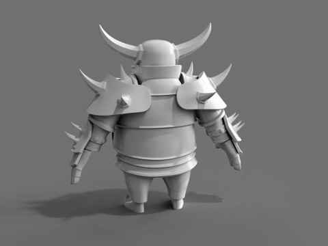 Clash Royale Pekka Ready To Print Modelo de impresión 3D