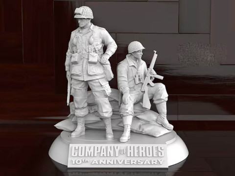 Company Of Heroes Ready To Print 3D Print Model